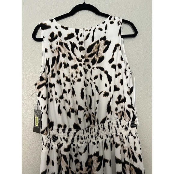 NWT Vince Camuto Leopard Dress Size 1X - Picture 5 of 7